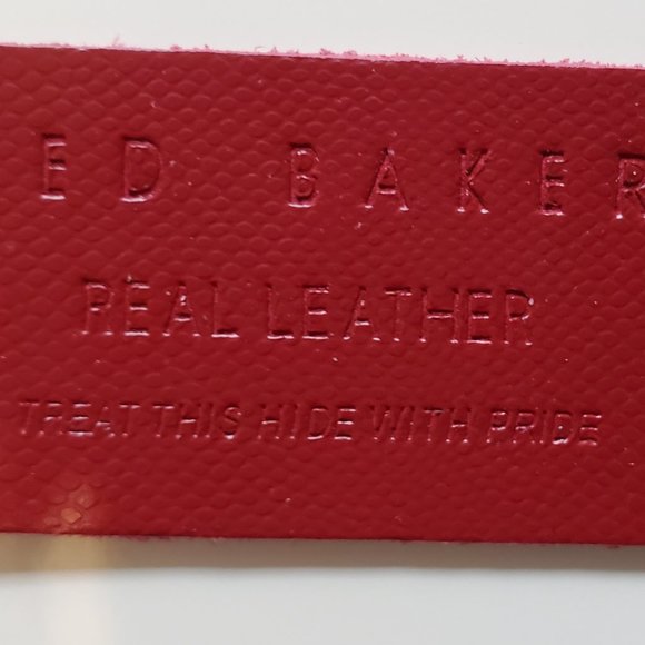 Ted Baker Red Leather Wallet - Picture 2 of 7